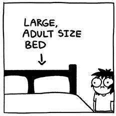 Large Adult Size Bed