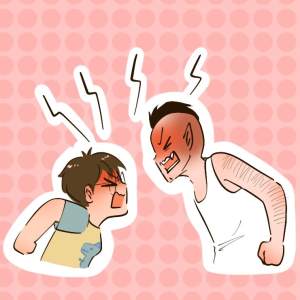 Arm In Arm And Up In Arms