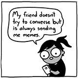 Sending memes