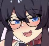 Cat Girl With Glasses